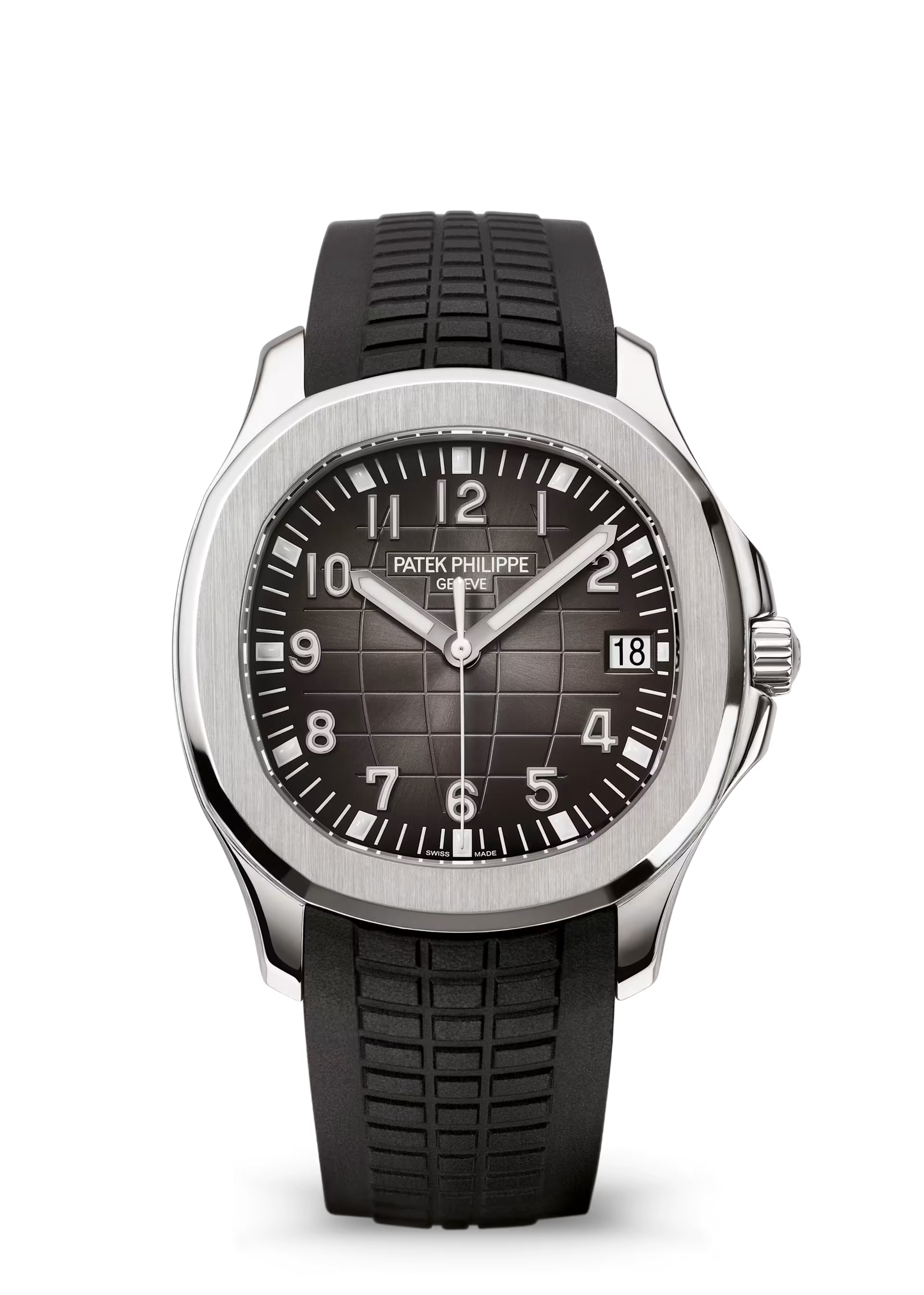 Patek Philippe Aquanaut Black Dial 5167 Silver