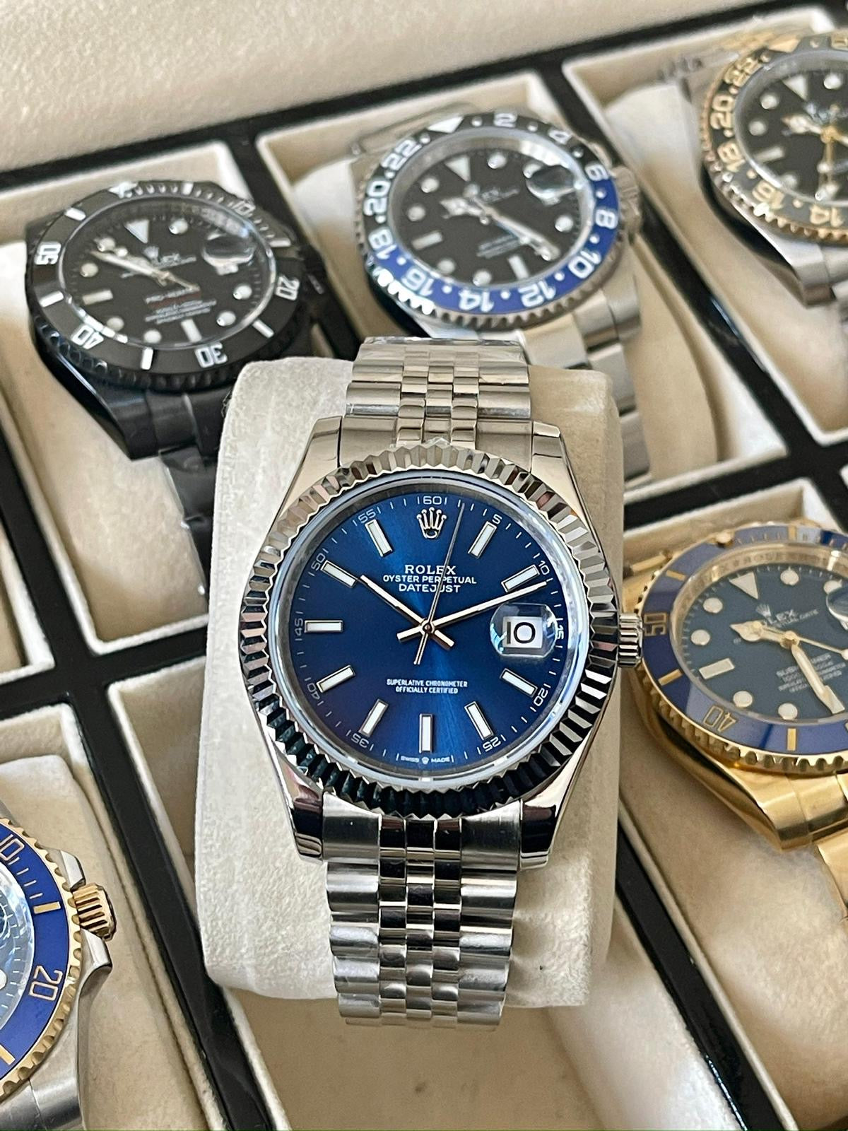 Rolex Datejust Oyster Oystersteel and White Gold