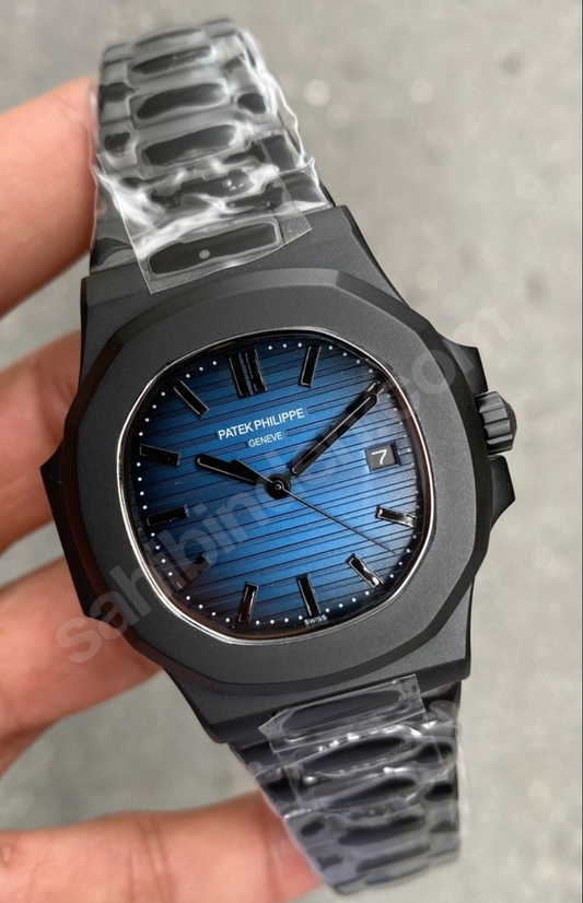 Patek Philippe Nautilus 5711 PVD/Black Blue